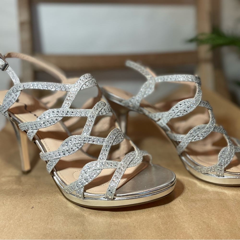 Nina Silver Heels